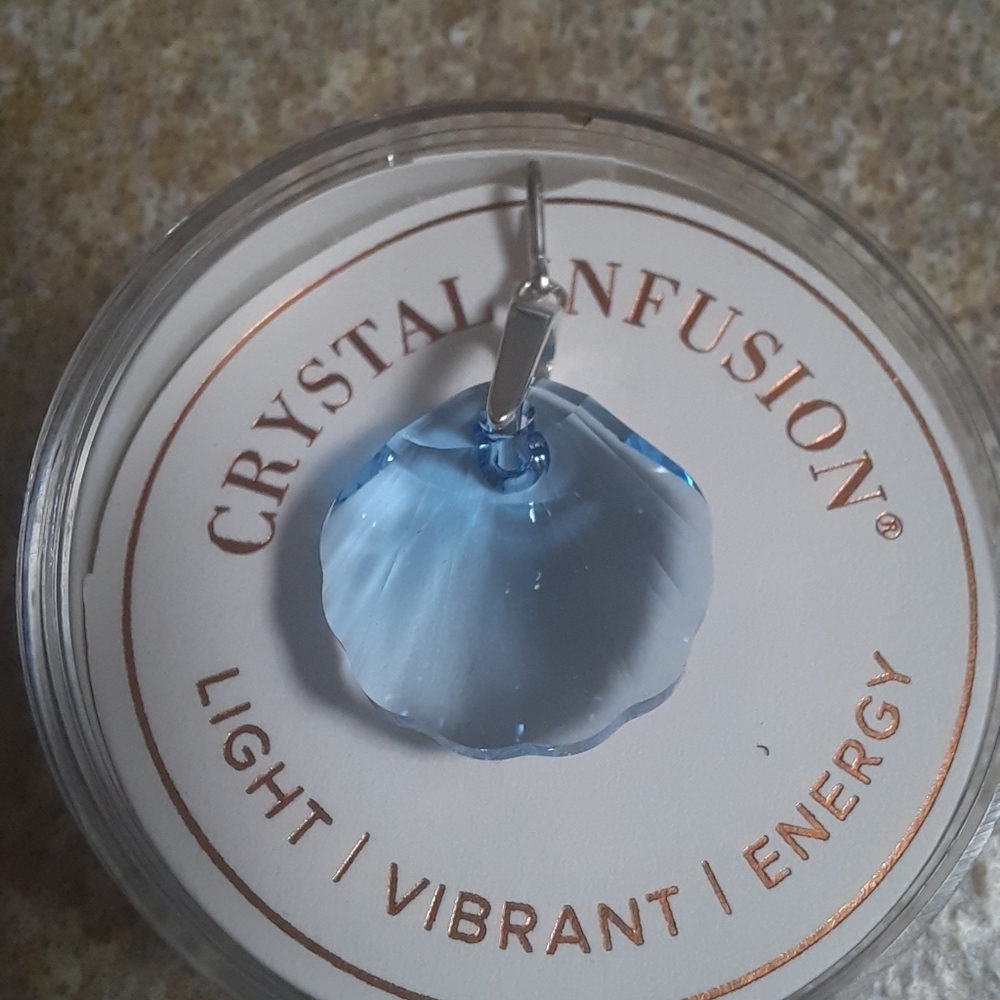 NIB Alex and Ani swarovski shell charm